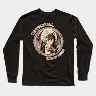 Coffee break - elixir of energy rpg Long Sleeve T-Shirt